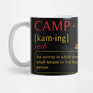 Camping Definition Mug